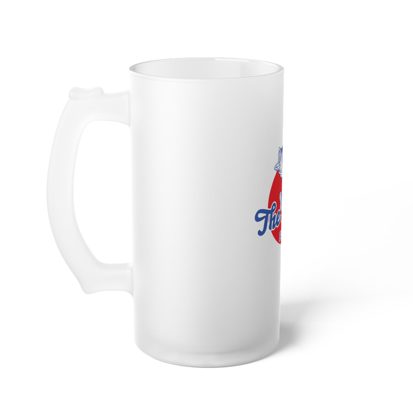 Frosted Glass Beer Mug